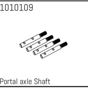 Hobby Plus Portal Axle Shafts - PRO Crawler 1:18 (4) (HBP240249)