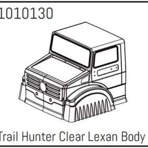 Hobby Plus T-Hunter PC Body (unpainted) - PRO Crawler 1:18 (HBP240252)