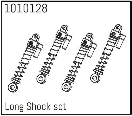Hobby Plus Long Shock Set - PRO Crawler 1:18 (4) (HBP240259)