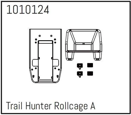 Hobby Plus T-Hunter Rollcage Set A - PRO Crawler 1:18 (HBP240271)