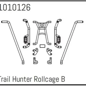 Hobby Plus T-Hunter Rollcage Set B - PRO Crawler 1:18 (HBP240273)