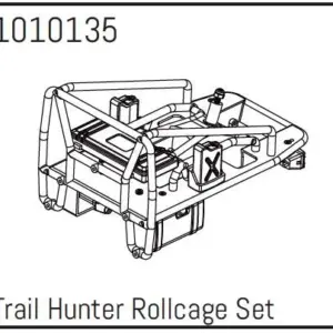Hobby Plus T-Hunter Rollcage/Load Area - PRO Crawler 1:18 (HBP240281)