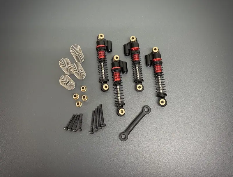 Hobby Plus Optional Oil Filled Aluminum Shocks - PRO Crawler (4) (HBP240290)