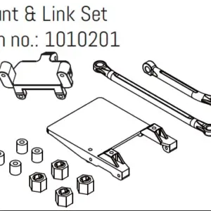 Hobby Plus Mount & Link Set - GOAT (HBP240318)