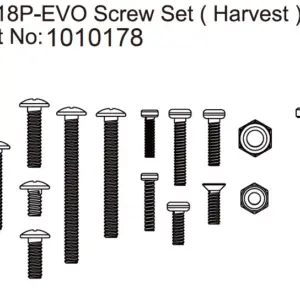 Hobby Plus Screw Set Harvest - EVO 1:18 (HBP240320)