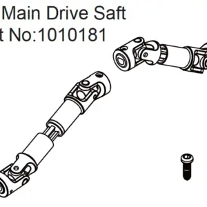 Hobby Plus HD Main Drive Shaft - EVO 1:18 (HBP240325)