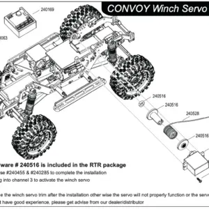 Hobby Plus Winch Servo (HBP240455)