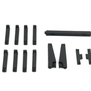 Hobby Plus CR-18P 6X6 Rear Bed Mount (Gray) (HBP240458)