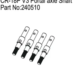 Hobby Plus CR-18P V3 Portal axle Shaft (HBP240510)