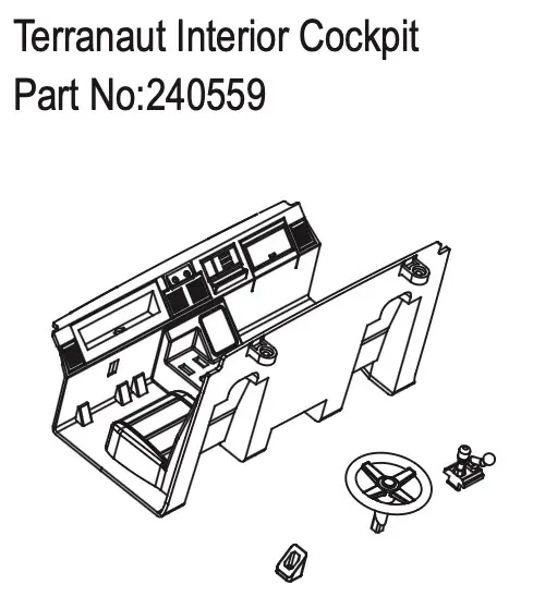 Hobby Plus Terranaut Interior Cockpit (HBP240559)