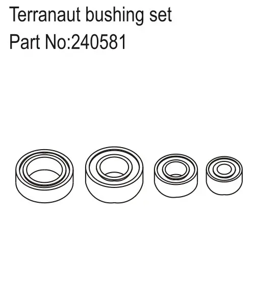 Hobby Plus Terranaut Hardware Set (HBP240581)