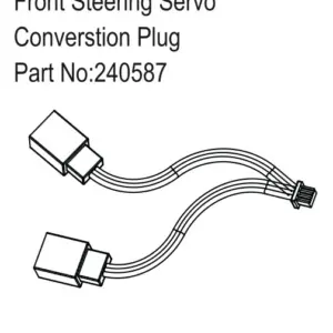 Hobby Plus Front Steering Servo Converstion Plug (HBP240587)
