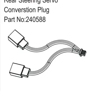 Hobby Plus Rear Steering Servo Converstion Plug (HBP240588)