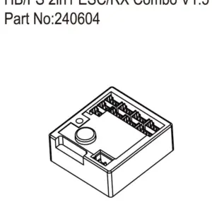 Hobby Plus HB/FS 2in1 ESC/RX Combo V1.5 (HBP240604)