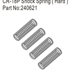 Hobby Plus CR18P Shock Spring, Hard (HBP240621)
