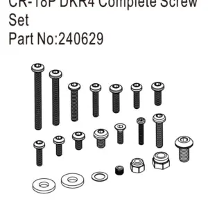 Hobby Plus CR18P DKR4 Complete Screw Set (HBP240629)