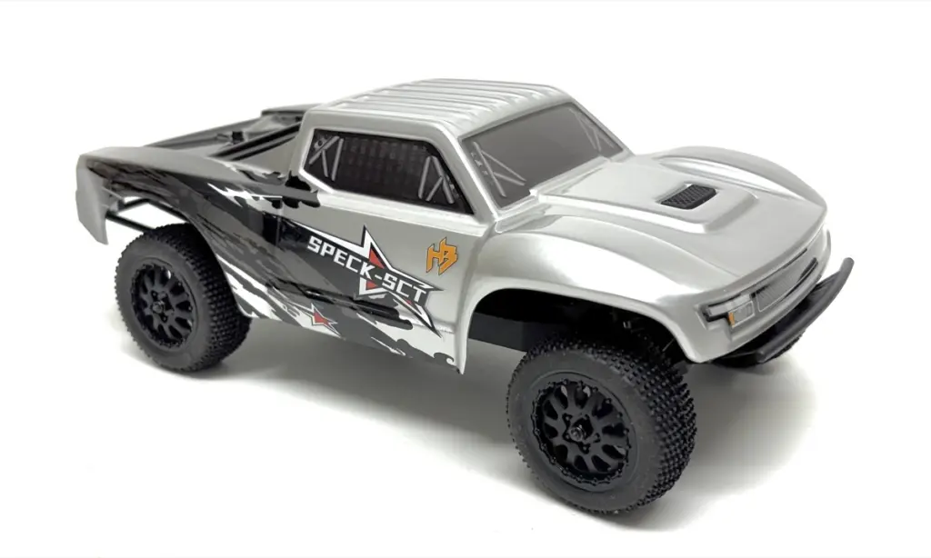 Hobby Plus 1:24 "Speck-SCT" SC-Truck brushed RTR - Silver (HBP2410270-SR)