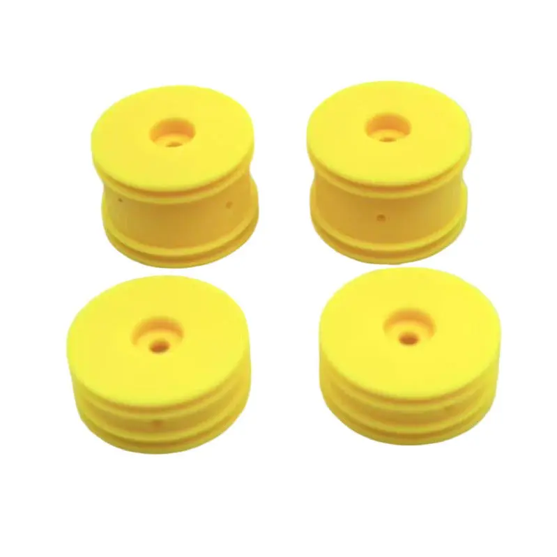 Hobby Plus Front/Rear Wheels - yellow (HBP250101)