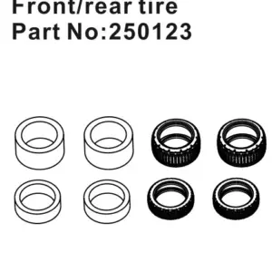 Hobby Plus Front/Rear Set Speck-B (HBP250123)