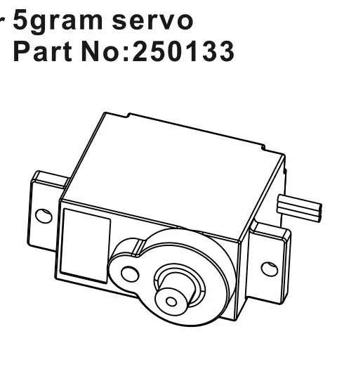 Hobby Plus 5g Servo (HBP250133)