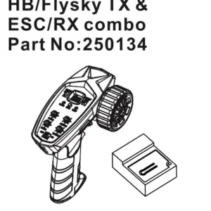 Hobby Plus Flysky TX & RX/ESC Combo (HBP250134)