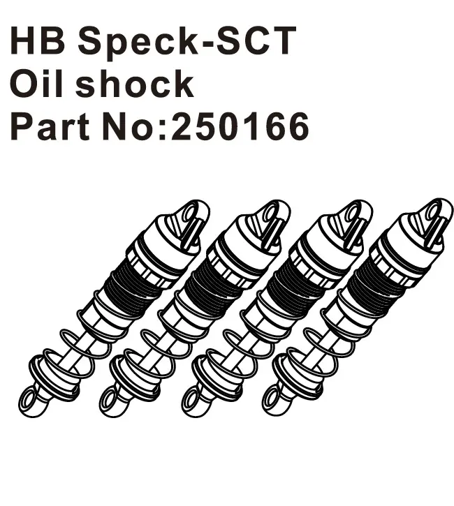 Hobby Plus HB Speck-SCT Oil Shock (HBP250166)