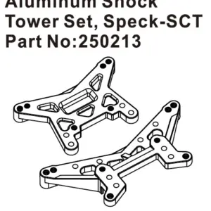 Hobby Plus Aluminum Shock Tower Set, Speck-SCT (HBP250213)
