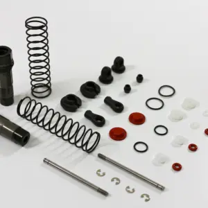 Team C Alu Rear Shocks complete (2) Comp. Buggy (T02102)