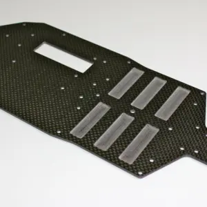 Team C Carbon Chassis Plate 4WD Comp. Buggy (T04050)