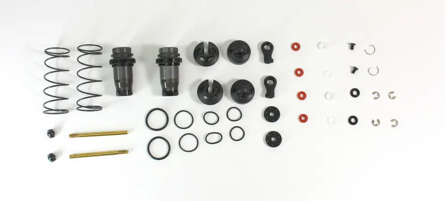 Team C "Big Bore Damper" front compl. Incl. Bleed Cap (2 pcs.) TM4 (T04163)