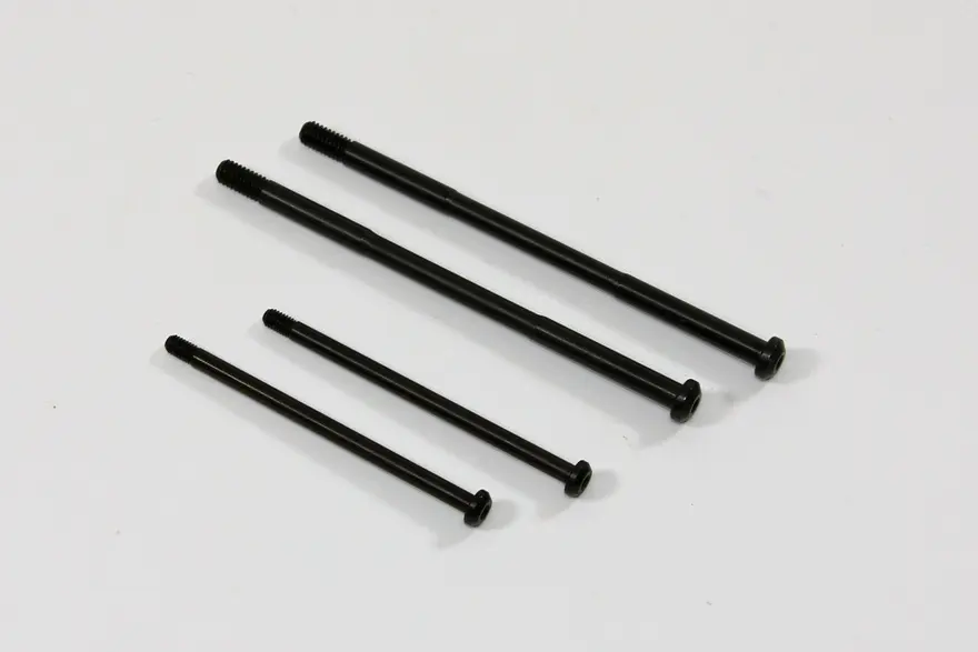 Team C Suspension Arm Shaft Screws 3x51.5/4x77 1:8 Comp. (T08646)