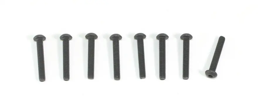 Team C Button Head Hex Screw 2.5x15mm (8) (T08861)
