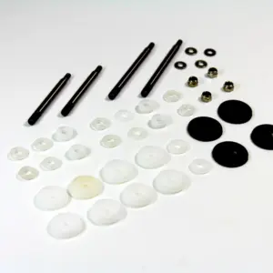 Team C Shock Piston/Shaft GR8LE (4) (T08885)