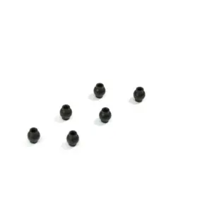 Team C Arm Ball Stud 7.8mm short black (6) (T08893)