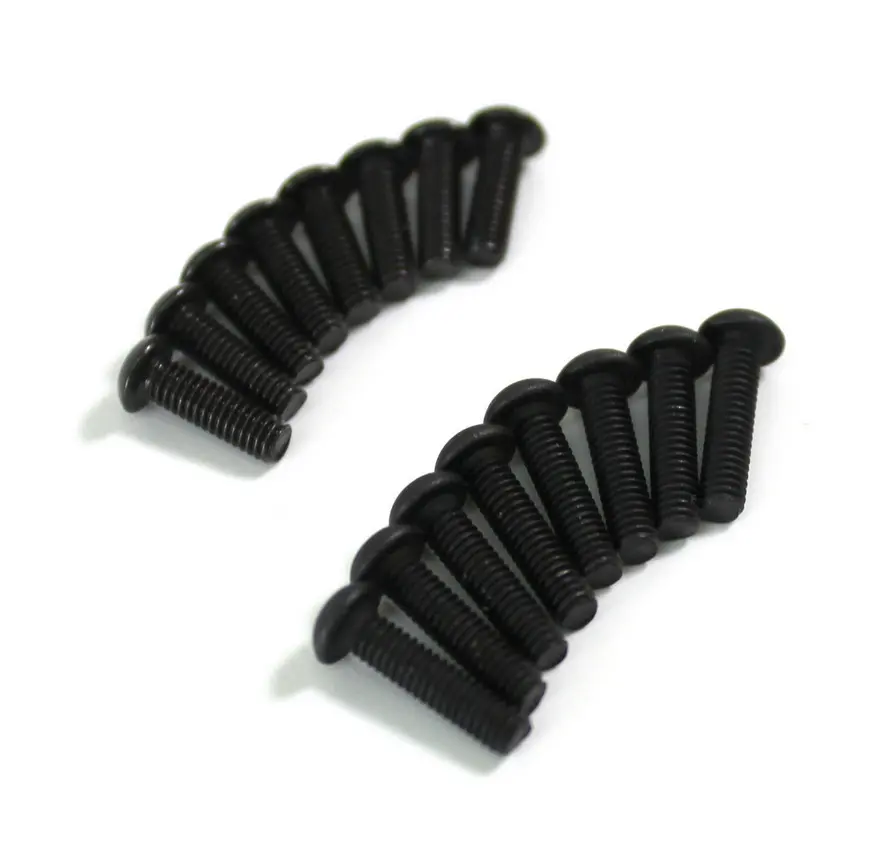 Team C Screw Set M2.5x8/10 (16) 1:8 Comp. Buggy (T08946)
