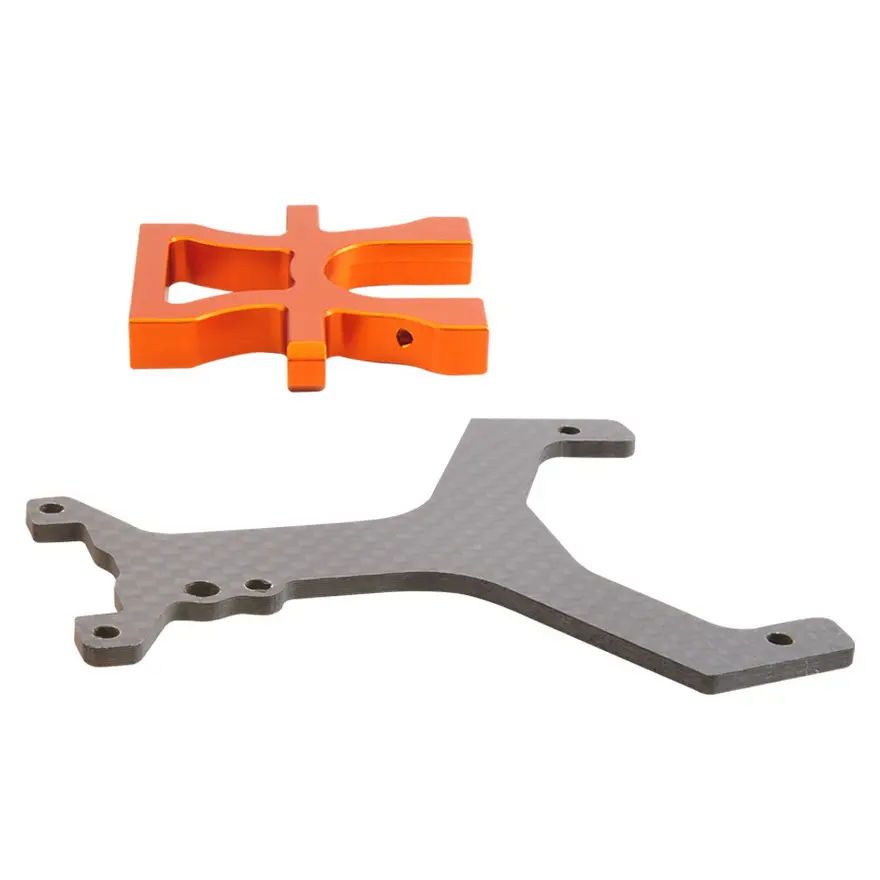 Team C Center Diff Mount & Carbon Upper Plate (TU0212)