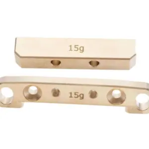 Team C Front Arm - Brass Weight 15g+15g TM4 (TU0454)