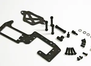 Team C Carbon Radioplate Conversion Kit T8 / T8T / GT8 (TU0898)