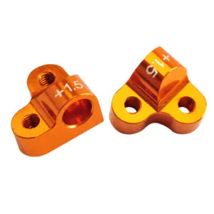 Team C Alu Suspension arm mount 2-piece l/r f/r1.5 Comp. Onroad (TU1063)