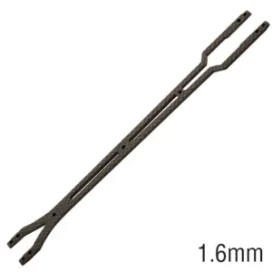 Team C Carbon Upper Deck 1.6mm 1:10 Comp. Onroad (TU1072)