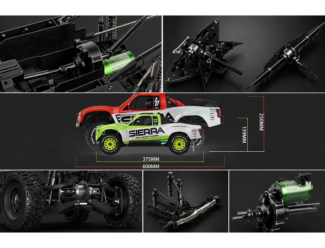 UDI RC 1/10 Sierra All-Terrain Brushless Desert Truck