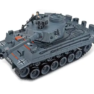 Brother Tank RC Tank 1:18 German Tiger 1 Grey