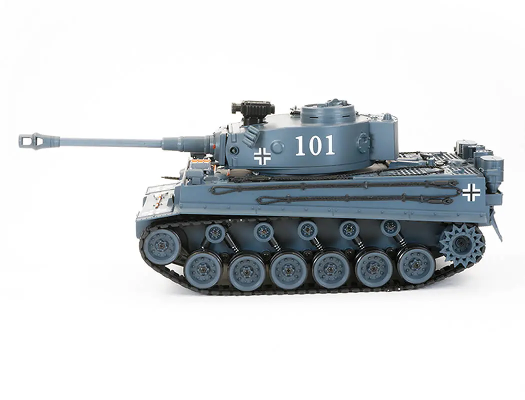 Brother Tank RC Tank 1:18 German Tiger 1 Grey