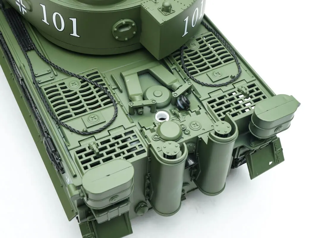 Brother Tank RC Tank 1:18 German Tiger 1 Green