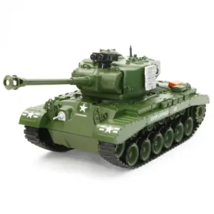 Brother Tank RC Tank 1:18 USA M26 Pershing 'snow Leopard' Green