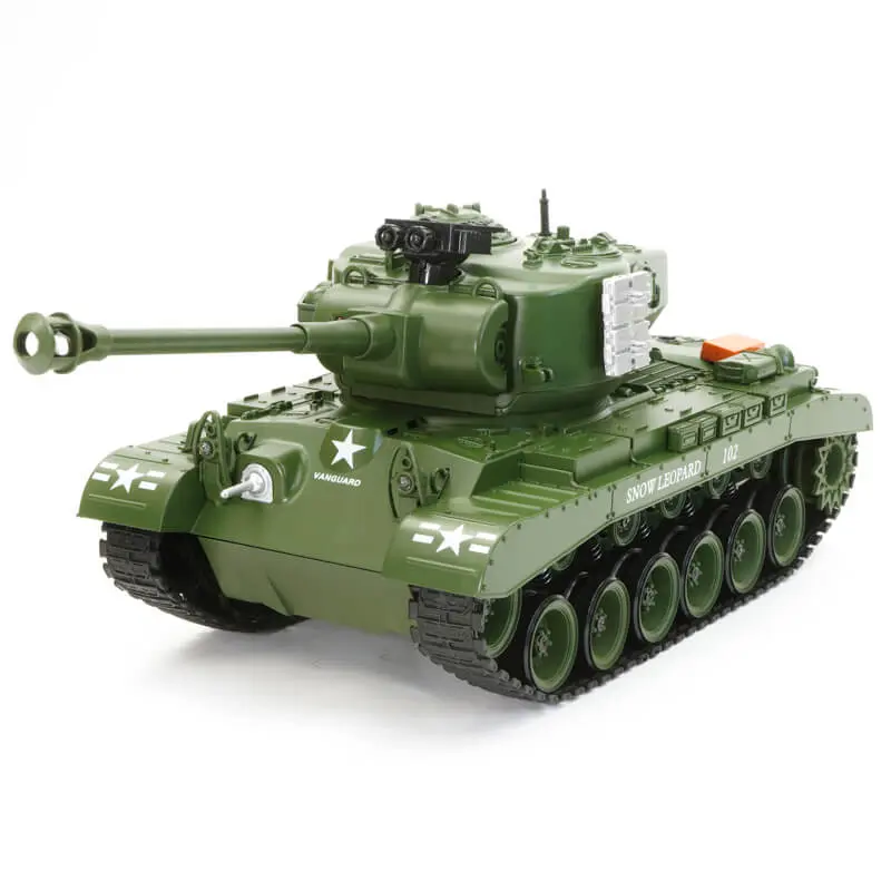Brother Tank RC Tank 1:18 USA M26 Pershing 'snow Leopard' Green