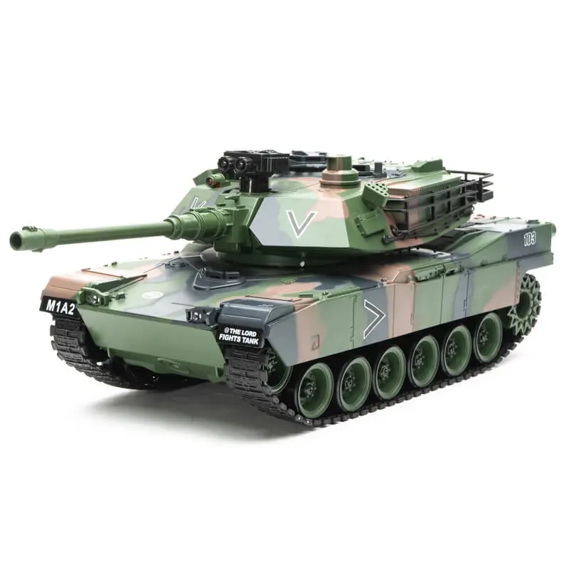 Brother Tank RC Tank 1:18 USA M1A2 Camo Green