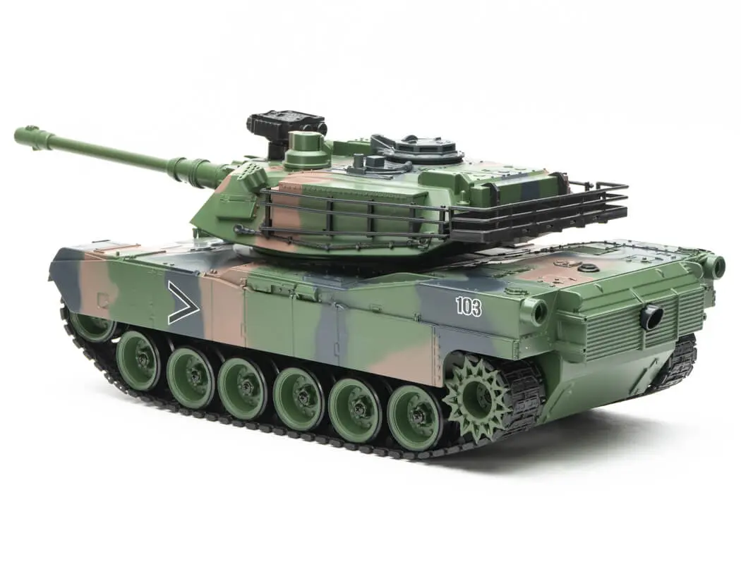 Brother Tank RC Tank 1:18 USA M1A2 Camo Green