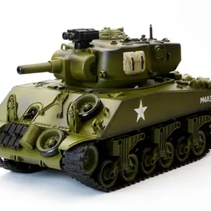 Brother Tank RC Tank 1:18 USA M4A3 Sherman Green