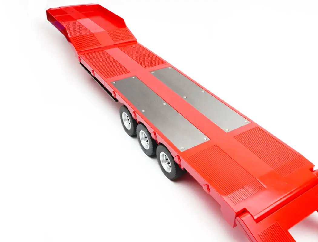 Huina RC Haulage Flatbed Trailer for CY1501 Red